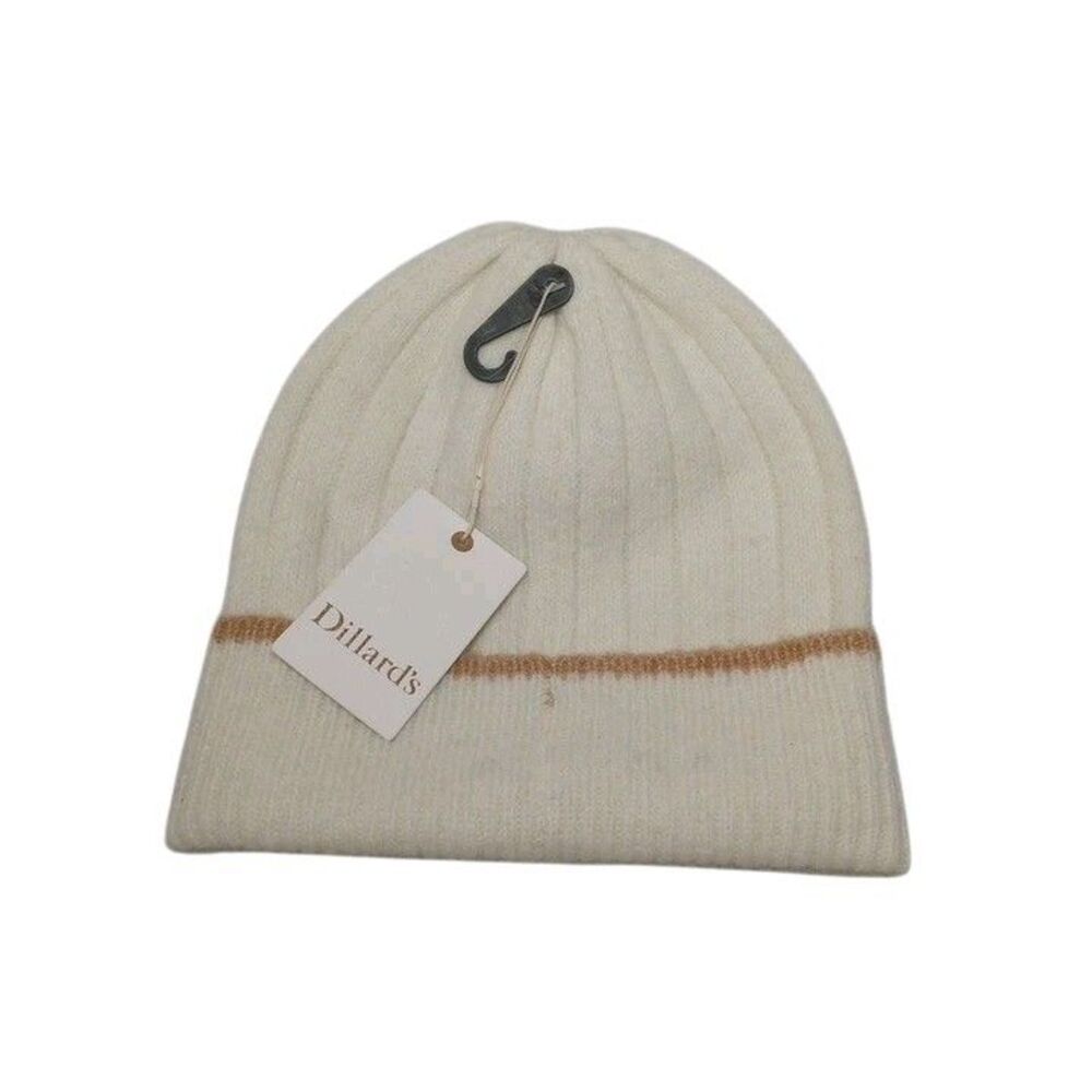 Dillard's‎ Beanie Hat NEW WITH TAGS Polyester Acrylic Wool Spandex